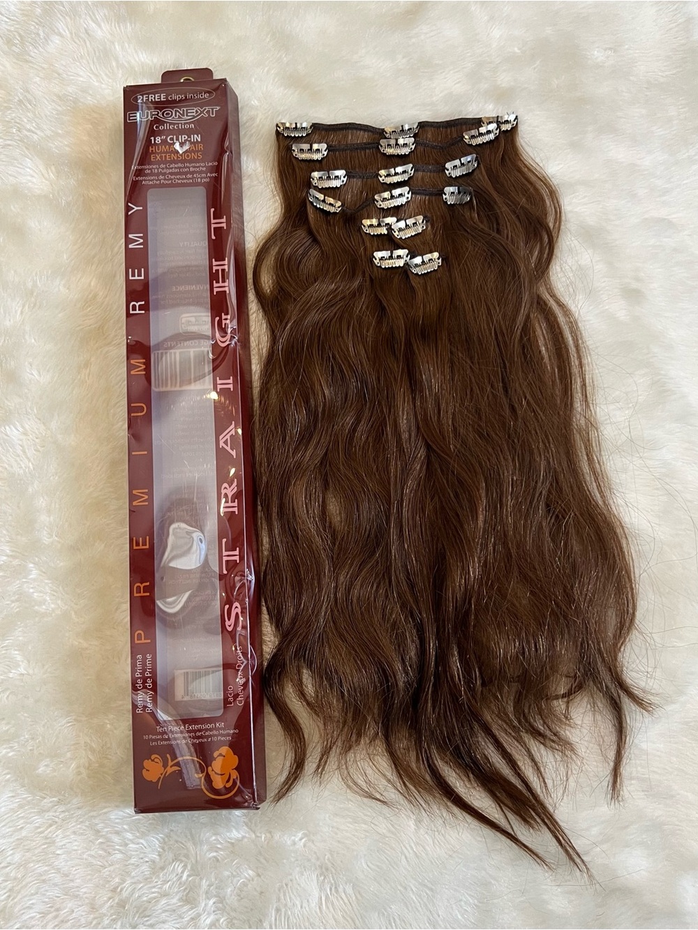 EURONEXT Seamless 100% Remy Human Hair Extension